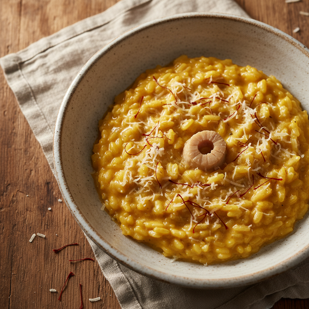 Risotto alla milanese : histoire et recette au safran